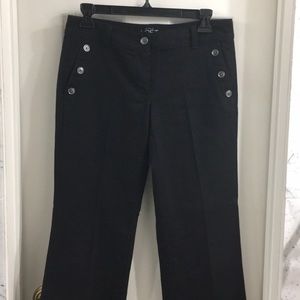 Ann Taylor Loft Sz 2 Modern Trouser black